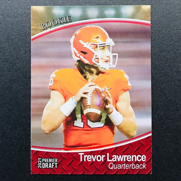 Trevor Lawrence RC - 2021 SAGE HIT Premier Draft Red #180 - Picture 1 of 2